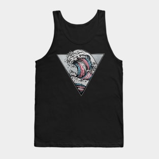 Transgender Ocean Wave Tank Top